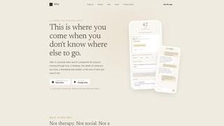 Screenshot of after-heartbreak.app