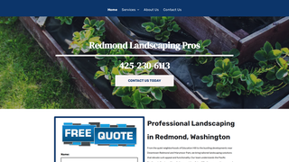 Thumbnail of redmondlandscapingpros.com