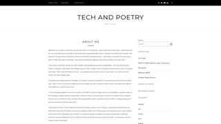 Thumbnail of techandpoetry.com