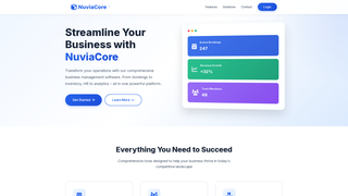 Thumbnail of nuviacore.com