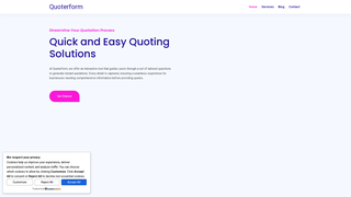 Thumbnail of quoterform.com