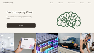 Screenshot of evolvelong.com
