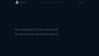 Screenshot of oktoseafood.com