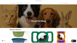 Thumbnail of pawvepets.com