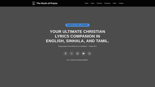 Thumbnail of therockofpraise.org