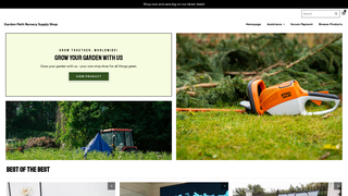 Thumbnail of gardenpathnurserysupplyshop.com