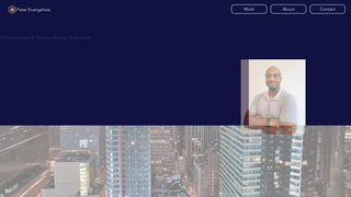 Screenshot of uxwithpeter.com