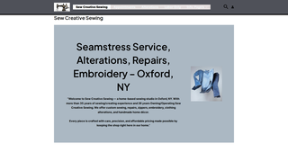 Screenshot of sewcreativeny.com