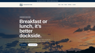 Screenshot of docksidedelistuart.com