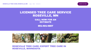 Thumbnail of rosevilletreecare.com