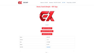 Thumbnail of ek7app.com