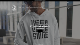 Thumbnail of kyngwearapparel.com