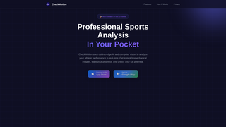 Screenshot of checkmotion.app