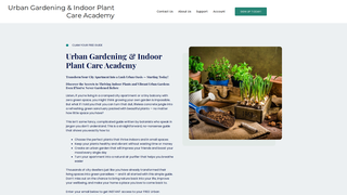 Thumbnail of urbangardeningindoorplantcareacademy.com