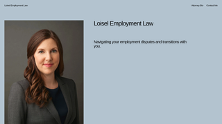 Thumbnail of loiselemploymentlaw.com