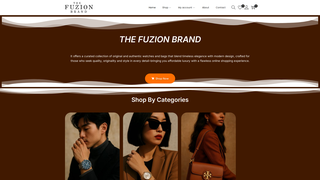 Thumbnail of thefuzionbrand.com