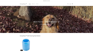 Thumbnail of officialhoneypaws.com