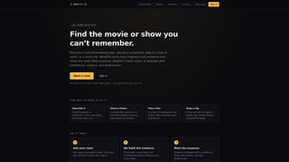 Screenshot of whatflik.com