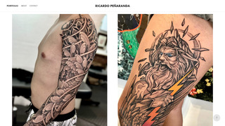 Thumbnail of tattoosbycards.com