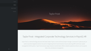 Thumbnail of taylorfrost.net