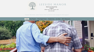 Screenshot of leesidemanor.com