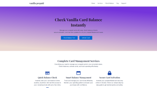 Thumbnail of vanillaprepaidvisacard.com
