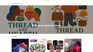 Thumbnail of threadhearth.com