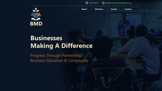 Thumbnail of businessesmakingadifference.org