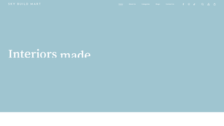 Screenshot of skybuildmart.com