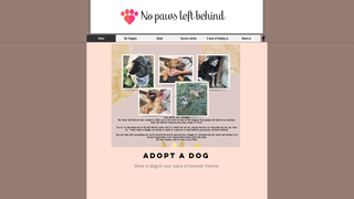 Thumbnail of nopawsleftbehindro.com