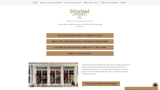 Thumbnail of sisterhoodclosetexchange.com