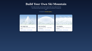Screenshot of coreysmountain.com