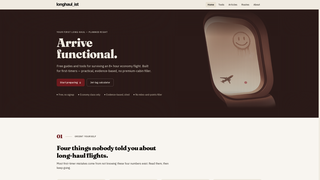 Screenshot of longhaulist.com