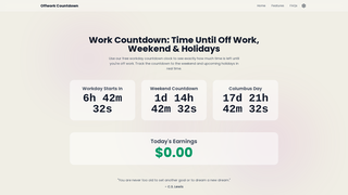 Thumbnail of offworkcountdown.com