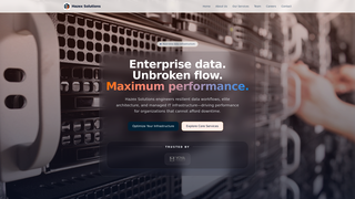Screenshot of hazex-solutions.com
