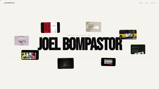 Screenshot of joelbompastor.com