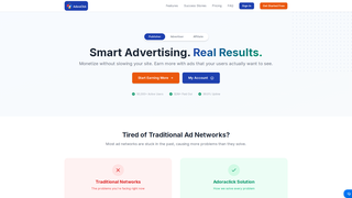 Thumbnail of adoraclick.com