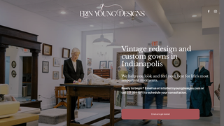 Screenshot of erinyoungdesigns.org