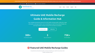 Thumbnail of duaecharge.org