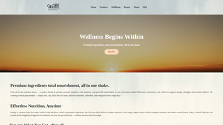 Thumbnail of wellbnutrition.com
