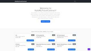 Thumbnail of ratemytravelcontract.com