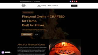 Thumbnail of firewoodovens.com