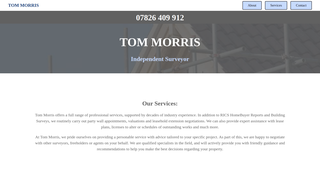 Thumbnail of tommorrissurveyor.com