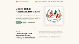 Screenshot of uniteditalian.com