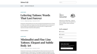 Thumbnail of tattoedlife.com