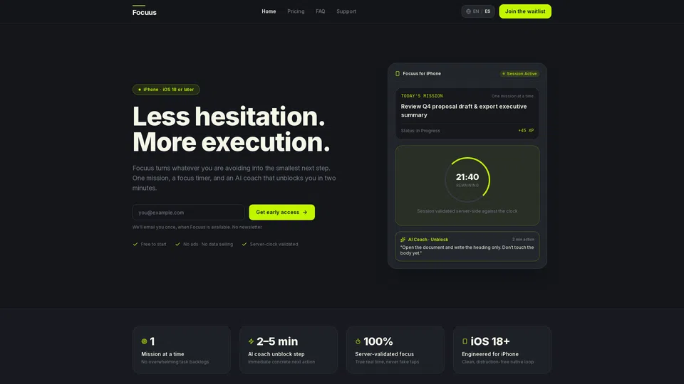 Site preview