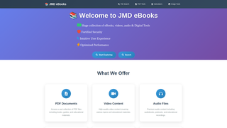 Thumbnail of jmdebooks.com