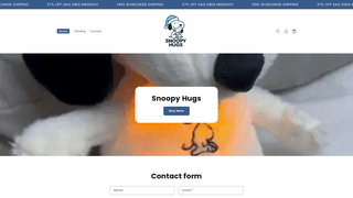 Thumbnail of snoopyhugs.com