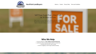 Thumbnail of nextpointlandbuyers.com