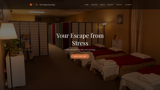 Screenshot of newvigorspa.com
